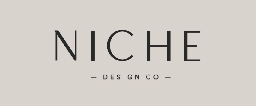 Logo and link for a partner design business called Niche Design Co